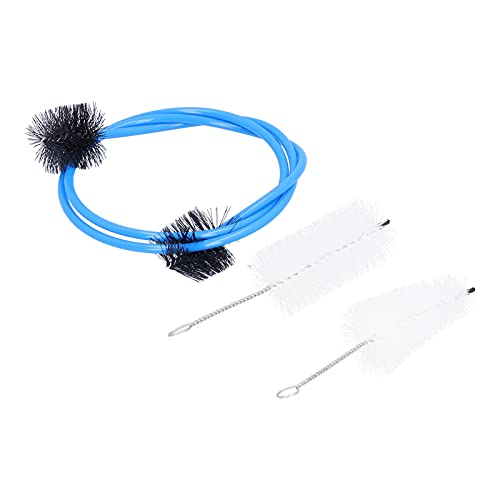 3Pcs Trumpet Cleaning Kit Mouthpiece Valve Flexible Brush Musical Instrument Maintenance, Multifunctional Accessory For Home Use