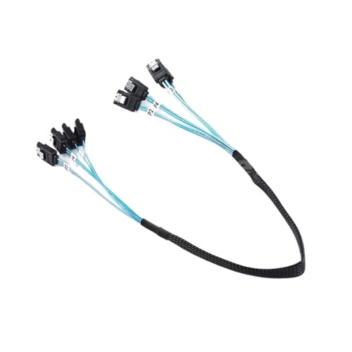 Cable 4 SATA a 4 SATA para tarjeta HBA IT MODE 50 cm miniatura 3