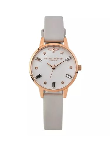 Olivia Burton Bejewelled Bee Qtz Basic White & Stone Round Dial Womens Watch|Blush Vegan Material Material|Vegan Color Band - OB16EX141 (B0CJ5CMTM8) Amazon Price History, Amazon Price Tracker