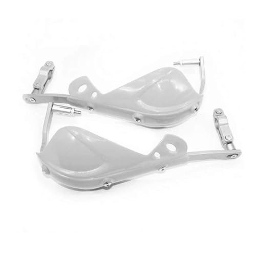 WJHVNH 1 Paar Motorrad Handschutz für Aprilia SRV 850 2012 2013 2014 2015 2016 2017 2018 2019 2020, Handschutzabdeckung Lenkerschutz Hebelschutz Winddichter Schutzausrüstung,Gray