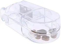 Cortador De Comprimidos E Porta Remédios Com Reservatório