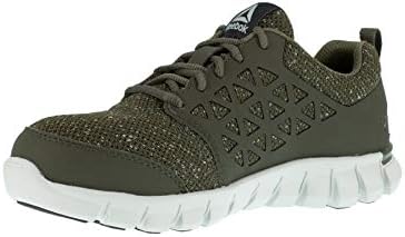 Reebok womens Sublite Cushion Work Safety Toe Athletic Work Industrial Construction Shoe, Olive Green, 8.5 US | Image 4
