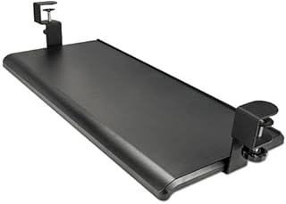 Alera ALEKBT1B 30.7 in. x 13 in. AdaptivErgo Clamp-On Keyboard Tray - Black