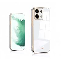 GOKEN Handyhülle Für Xiaomi Redmi Note 13 Pro 5G & Poco X6 5G – Stoßfest, Glitzernd & Mit Edlen Metallkanten