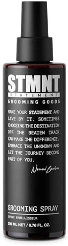 STMNT Grooming Goods Grooming Spray, 6.7 oz | Natural Finish | Thicker Hair Feel | Non-Sticky