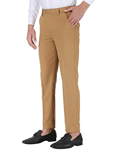 Image of UpToDate Fashion Mens Slim Regular Fit Formal Trouser Formal Pant for Men