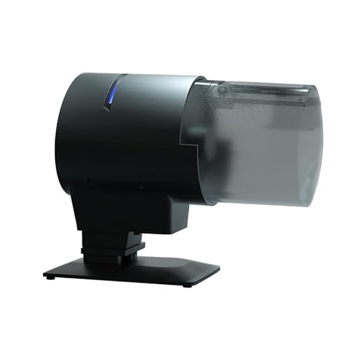 Mangeoire automatique pour poissons koï – Minuteur haute capacité pour étangs (4,5 L, alimenté par batterie) – Mangeoire automatique pour poissons d'extérieur pour les vacances