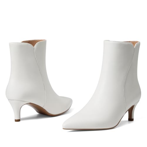 Kitten Heel Ankle Boots - image 8