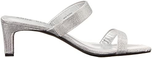 Anne Klein Women's Jordyn Heeled Sandal, Crystal, 8 | Image 5