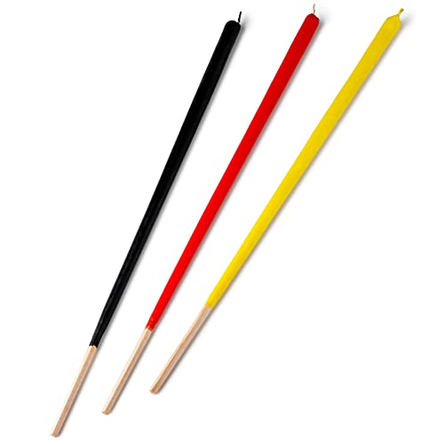 FIRE & DECO Gartenfackel Wachsfackel Party-Fackel 3er-Set Garten-Deko Garten-Beleuchtung Cover