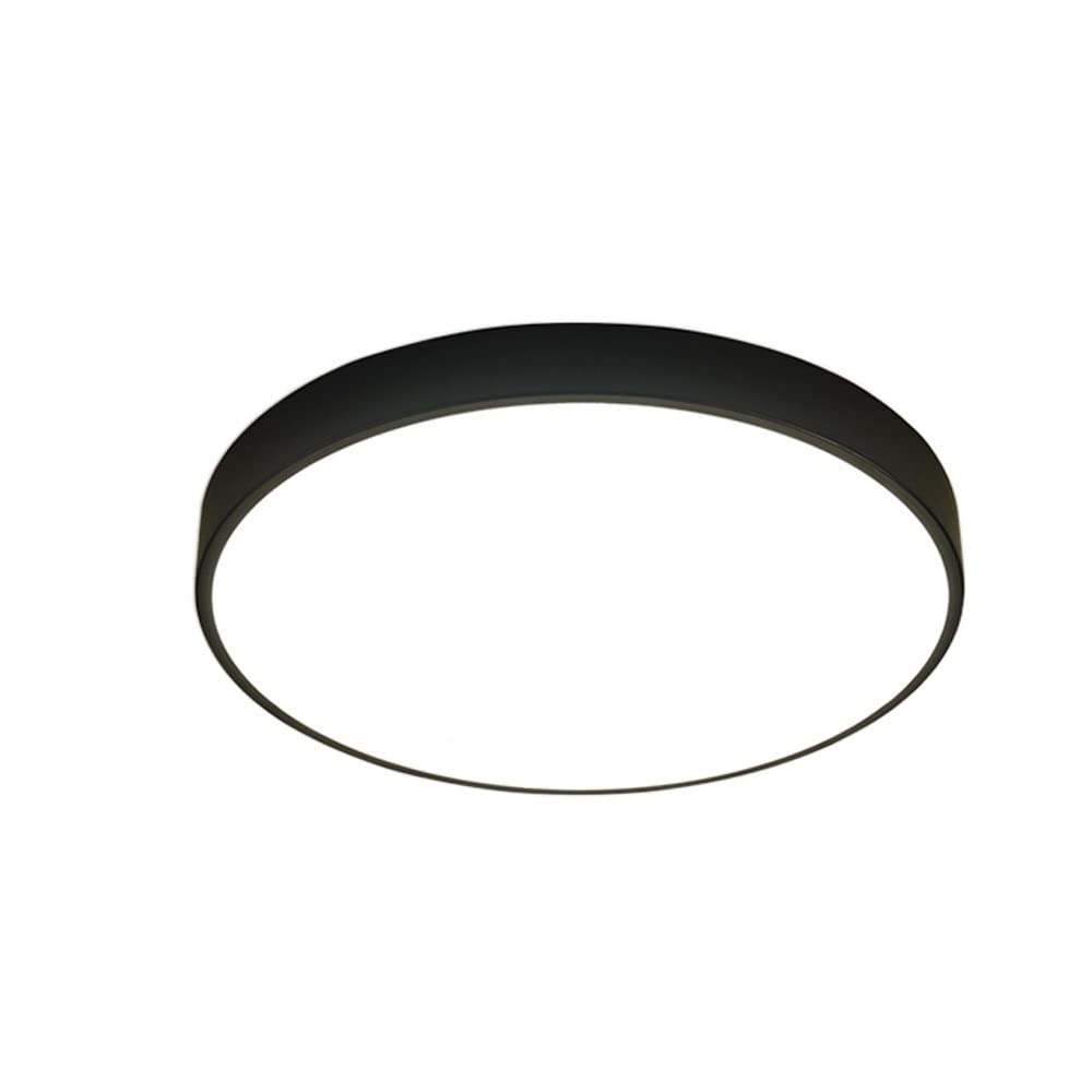 Plafonnier LED moderne pour plafond bas solution éclairage trois couleurs sans zone d'ombre