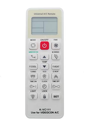 Image of LipiWorld K-VC-111 AC Universal Remote (Different Body Please Check Second Image) Compatible with VIDEOCON AC Remote
