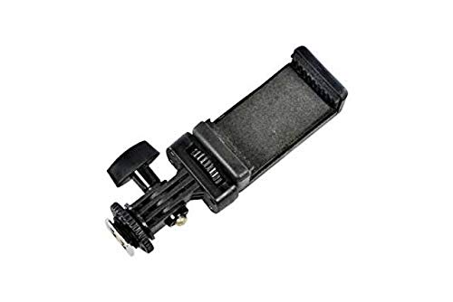 Boosty® Adjustable Angle Pole Swivel Hot Shoe Mount 1/4" Screw Hot Shoe Mount Adapter with Universal Mobile Phone Clip Holder for Mounting Video Camcorder Monitors (Pack of 3)-image-36