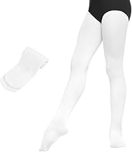 DiULi Collants de Danse pour Les Filles,90D Collant de Ballet Enfant, pour Les Filles pour Ballet Yoga Gymnastique à la Gymnastique et à Un Usage Quotidien