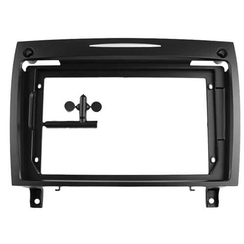 に適合するSLK 2006-2010 9インチ DVDプレーヤー カーラジオフェイシア サラウンドトリムパネル ダッシュキット フレームアダプターカバー