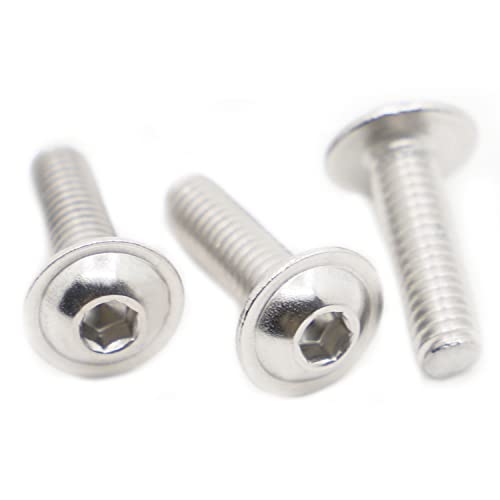 5/10/20 M2 M2.5 M3 M4 M5 M6 M8 ISO7380.2 304 A2 XeXX`[ Zp Zp\Pbg Eh {^wbh bV[ J[ {g lWt(J[ : 8mm_M6 10pcs) (F: 16mm