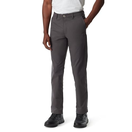 Men's Traveler Midrise Front Zipper Fly Straight Leg Pant Standard