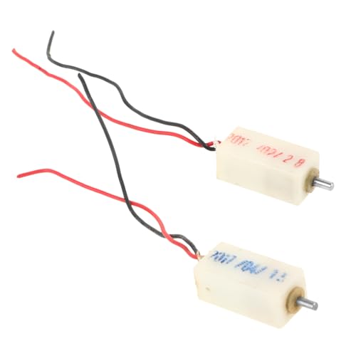 SHINEOFI 2Piezas Motor Eléctrico Micro Motor De Reducción Para Experimentos Proyectos De Bricolaje Escolar Torque y Variable