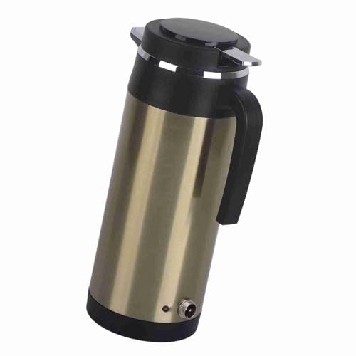 Hervidor eléctrico para auto 1000ml acero inoxidable miniatura 5