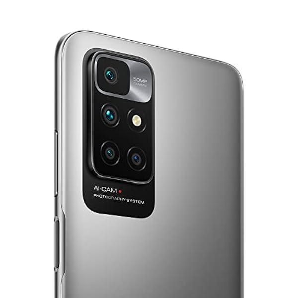 Redmi 10 2022 – Smartphone de 4 128GB, Pantalla Dot Drop de 6,5” FHD , MediaTek Helio G98, Cámara principal de 50 MP IA, Batería de 5000 mAh, carga rápida de 18W (Versión ES 3 años de garantía)