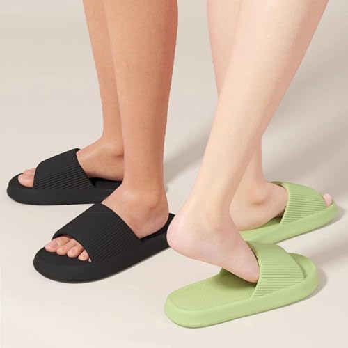 Premium Comfort Thick Extra Soft Yoga Mat EVA Home Slides Non Slip Sandals Summer Slippers For Men Indoor Outdoor Footwear3