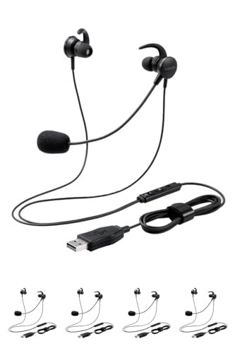 Amazon.co.jp: エレコム 有線ヘッドセット USB マイク付き