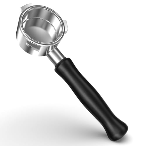 KYONANO Bottomless Portafilter 54mm | Food Stainless Steel | Espresso Accessories for Barista, Home, Cafe | Fits Breville Barista Express and 54mm Breville Machines