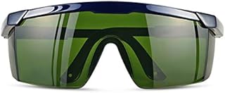 IPL 200nm-2000nm Laser Safety Glasses for Laser Hair Removal Treatment and Laser Cosmetology Operator Eye Protection with Case (Green)