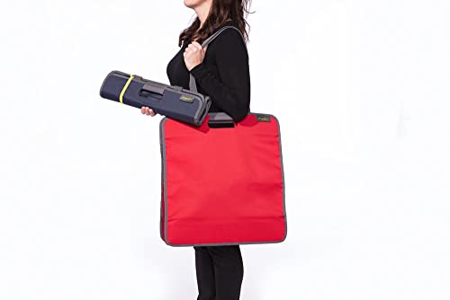 Meori Large Tote Bag For Women Or Men, Extra Large Utility Tote Bag With Zipper Pocket, Collapsible Grocery Tote With Hard Bottom, Shoulder Straps And Padded Grip Handles #TOP2