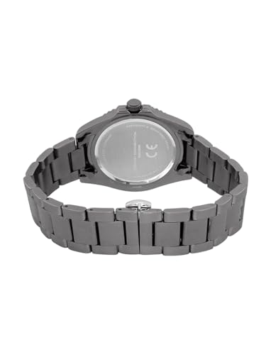 Image of French Connection Apex Blue Round Dial | Stainless Steel Strap | Date Window Display | Wrist Watch for Men - FCH17GNM