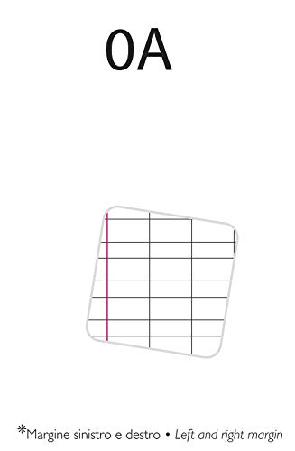 Pigna Monochrome White, Notebook A4 Size Paper 100 g/m², Pack of 10 Pieces (Square, 0A), f.to A4 - Image 2