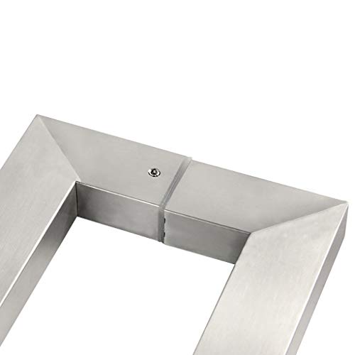 Poignée de porte de douche robuste en acier avec fixation stable pour verre - 6