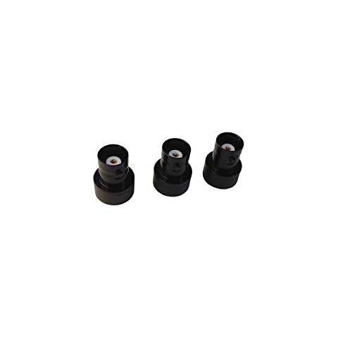 Anteenna TW-BNCJ-SMAP (3 Packs) Adaptor Connector BNC Female to SMA Male is Suit for Ham (144/430MHz) Handheld Antenna BNC Male Cover
