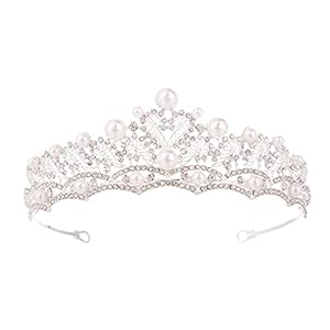 Bruid Tiara Diadeem, Bruiloft Kroon Bruids Tiara, Bruid Kroon, Prinses Diadeem, voor Schoonheidswedstrijden, Bruiloften…
