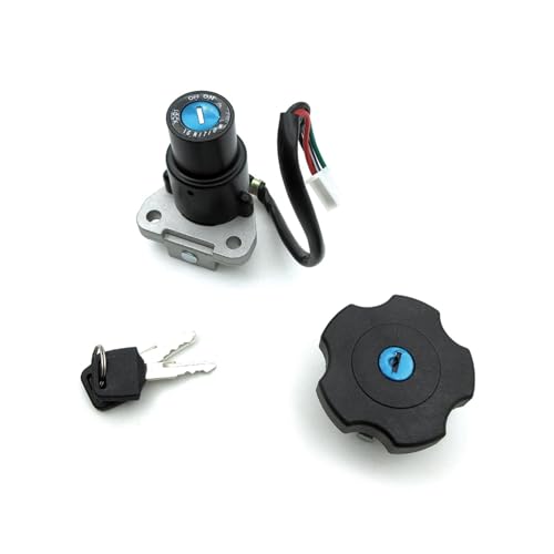 Bouchon de réservoir moto étanche avec contacteur d'allumage robuste pour XT600