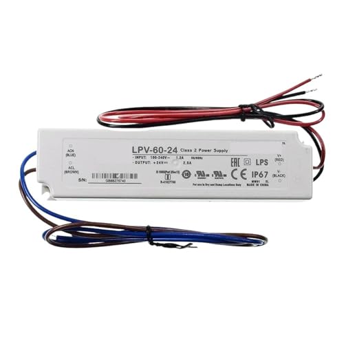 Alimentation à découpage LPV-60 résout les clignotements de vos LED