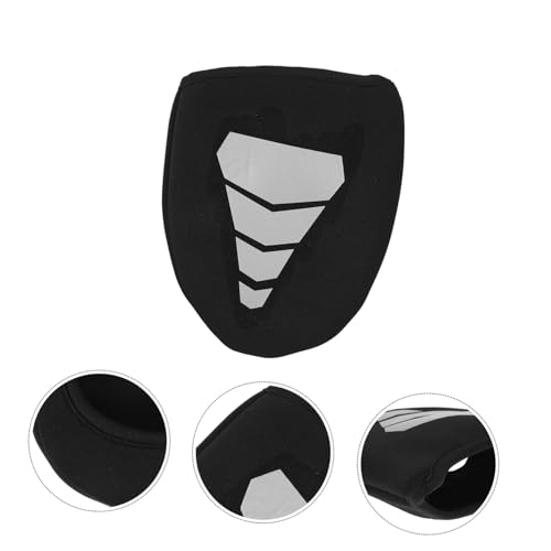 1 Par Calzado Ciclismo Impermeable Negro miniatura 4