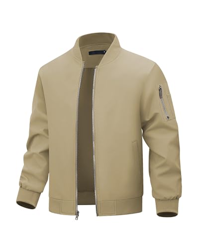 Autsel Chaqueta de Hombre Chaquetas de Béisbol Chaquetas