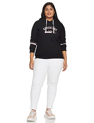 Image of Amazon Brand - Symbol Women's Cotton Blend Regular Fit Hooded Sweatshirt