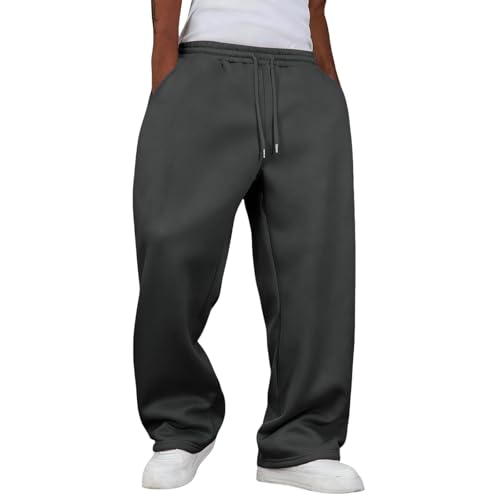 Pantalones Montaña Hombre, Chandals, Sweatpants Men, Hombre Tacticos Gimnasio Anchos Conjunto Senderismo Laterales Chándal Vaqueros Running Chino Pantalones de Trabajo, S