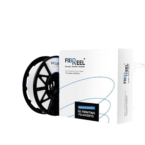 Fibreel PLA Premium 3D Printing Filament | 1 kg | 1.7 mm | Dimensional Accuracy Dimensional Accuracy +/- 0.03 mm | Compatible with All FDM Printers (White)-image-22