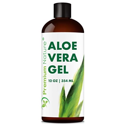 Aloe Vera Gel Pure Juice - For Face & Dry Skin Psoriasis Eczema Treatment Cold Sore Scar After Bug Bite Redness Relief Rash Razor Bump Sunburn DIY Body Lotion Skincare Moisturizer 100 Percent Pure