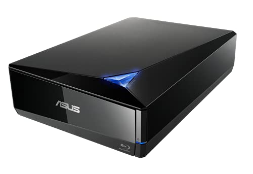 ASUS TurboDrive BW-16D1X-U: Grabadora BLU-Ray 16X con Soporte M-Disc, USB 3.0(USB 3.1 Gen1) y Soporte Windows y Mac