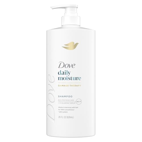 Dove Damage Therapy Shampoo Daily Moisture for Dry Hair with Bio-Protein Care Technology and...