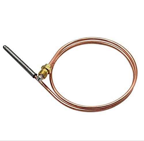 1pc Air Thermocouple For Air Heater Fireplace Oven Camping Stove Thermocouple Probe Wire Replacement Meter 600 / 900mm - ( Color: 600mm )