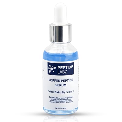 Copper Peptide Serum for Face - Anti Wrinkle - Hyaluronic Acid - ...