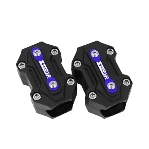Barre de protection de moteur pour moto BMW S1000XR avec bloc bleu