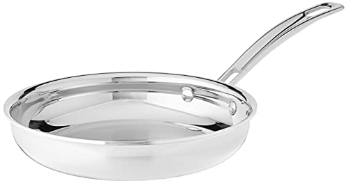 Cuisinart MultiClad Pro 8" Open Skillet, 8-Inch, Stainless Steel by Cuisinart - Used condition - US$27.68