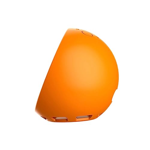 HOMOCONO Silicone Protective Cover Case for Echo Orange Elastic and Washable and Shock-Resistant for Preventing Scratches and Damage