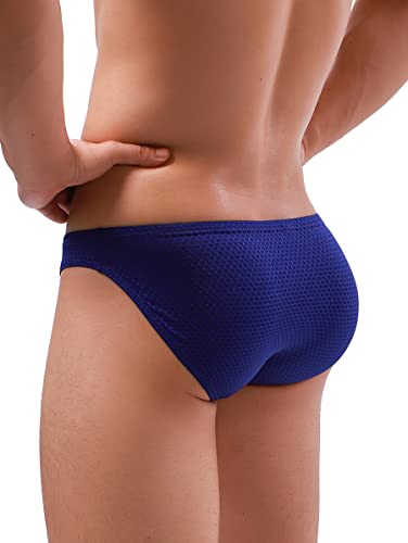 iKingsky Men's Big Pouch Briefs Breathable Bulge Underwear Sexy Low Rise Under Panties for Men4
